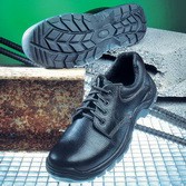 Туфли кожаные Грейдер с металлическим подноском